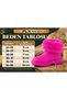Koko Waterproof Non-Slip Girls' Eva Rain Snow Boots with Fur Inside - 4