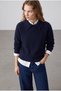 Women's Polo Neck Sweater - 6