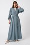 Drawstring Sleeves Mint Abaya