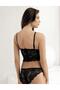 12800 Lace Unassisted Bustier Bra Panties Set - 2