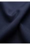 Navy Blue Striped Modern Fit Wool Blend Suit - 7