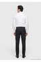 White Plain Regular Fit Long Woven Classic 100% Cotton Shirt - 5