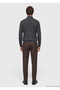 Anthracite Bato Collar Plain Knitted Wool Blended Sweater - 6