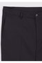 Black Fabric Comfort Fit Classic 100% Wool Trousers - 6