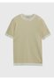 Safran Plain Crew Neck 100% Cotton T-Shirt - 6