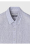 Light Gray Plain Casual Fit Long Woven Casual 100% Linen Shirt - 8