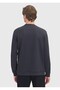 Anthracite Crew Neck Plain Sweatshirt - 6