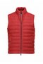 Red Wool Blend Woven Sports Vest - 8