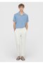 Blue Plain 100% Linen T-Shirt - 2