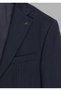 Anthracite Striped Modern Fit 100% Wool Suit - 6