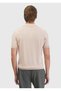 Pink Polo Neck Plain Knit Knitwear - 5