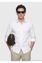 Taş Casual Fit Long Woven Casual 100% Cotton Shirt - 3