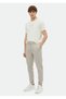 Ecru Printed Crew Neck 100% Cotton T-Shirt - 2