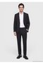 Black Micro Modern Fit Wool Blended Suit - 2