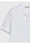 Ecru Plain 100% Cotton T-Shirt - 6