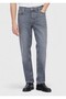 Gray Straight Regular Fit Denim 100% Cotton Trousers - 2