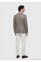 Light Brown Patterned Zeroweight Slim Fit Cotton Blend Jacket - 5