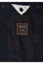 Navy Blue Patterned Regular Fit 100% Wool Jacket - 4