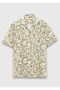 Yellow Regular Fit Short Woven Casual 100% Cotton Shirt - 6