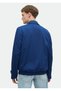 Navy Blue Regular Fit Shirt Collar Woven Coat - 6