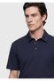 Navy Blue Plain T-Shirt - 3