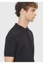 Black Polo Neck Plain Knitted Knitwear - 3