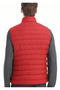 Red Wool Blend Woven Sports Vest - 7