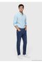 Mint Plain Casual Fit Long Woven Casual 100% Linen Shirt - 4