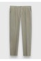Khaki Straight Woven Jogging Fit Casual Cotton Blended Pants - 5