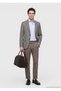 Mink Regular Fit Silk Blend Jacket - 3