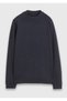 Lacivert Düz Sweatshirt - 7