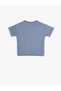 Cotton Short-Sleeve Crew-Neck Slogan-Printed T-Shirt - 2