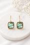 Abalone Natural Stone Women's Earrings - 4