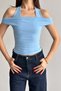 Inside Self Athlete Madonna Blouse Blue - 2