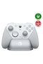 وحدة تحكم سلكية G7 Pro لأجهزة Xbox، وحدة تحكم لاسلكية للكمبيوتر وأجهزة أندرويد، باللون الأبيض، مع عصي تحكم TMR