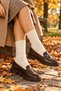 2 Pack Winter Women's Wool Sleeping Socks Soft Touch - 3