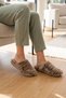 Bianca Plush Women's House Slippers Beige 37/41