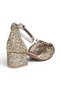 Girl's Princess Bow Detailed Heeled Evening Dress Shoes - 5