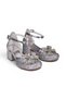 Girl's Princess Bow Detailed Heeled Evening Dress Shoes