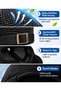 Men's Mesh Breathable Italian Model Stylish Summer Peaky Blinders Lightweight Fabric Adjustable Buckle Cap Hat Autumn Spring - 4
