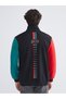 Özmarka New Season Color Block Men's Zippered Sweatshirt - 4