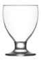 Alara Glass Soft Drink Cup Set of 6 290 ml with Lid (Dessert Serving, Ice Cream Cup, Water Glass) - 5