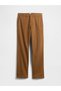 Men's Orange Gapflex Straight Fit Khaki Pants - 2