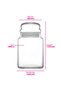 Sera Glass Jar Set of 2 Medium Size 890 ml with White Glass Lid (Food Storage Jar) - 6