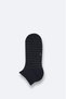 Men's Navy Blue Bamboo Blend Booties Socks B008517
