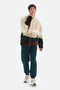 Multicolor Active Mountain Printed Fleece Sweatshirt - 7