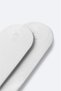 Men's White Cotton Booties Socks B 008556 - 2