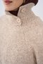 Women's Turtleneck Sweater Pullover Stone - 5