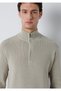 Half zip sweater stone gray - 7