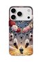 iPhone 18 Pro Compatible Capricorn Sign Printed Transparent Phone Case